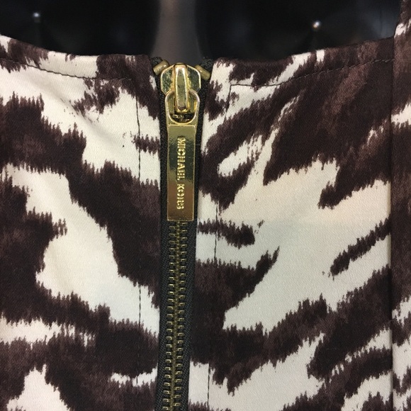 Michael Kors Animal Print Dress Sz 00 - Picture 8 of 8